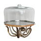 Octopus Cake Stand with Glass Dome