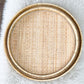 Natural Rattan Round Trays - Set of 2