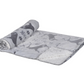 Cosy Stag Throw - Grey & White