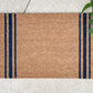 Small 3 Stripe Royal Blue Doormat