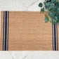 Large 3 Striped Royal Blue Doormat