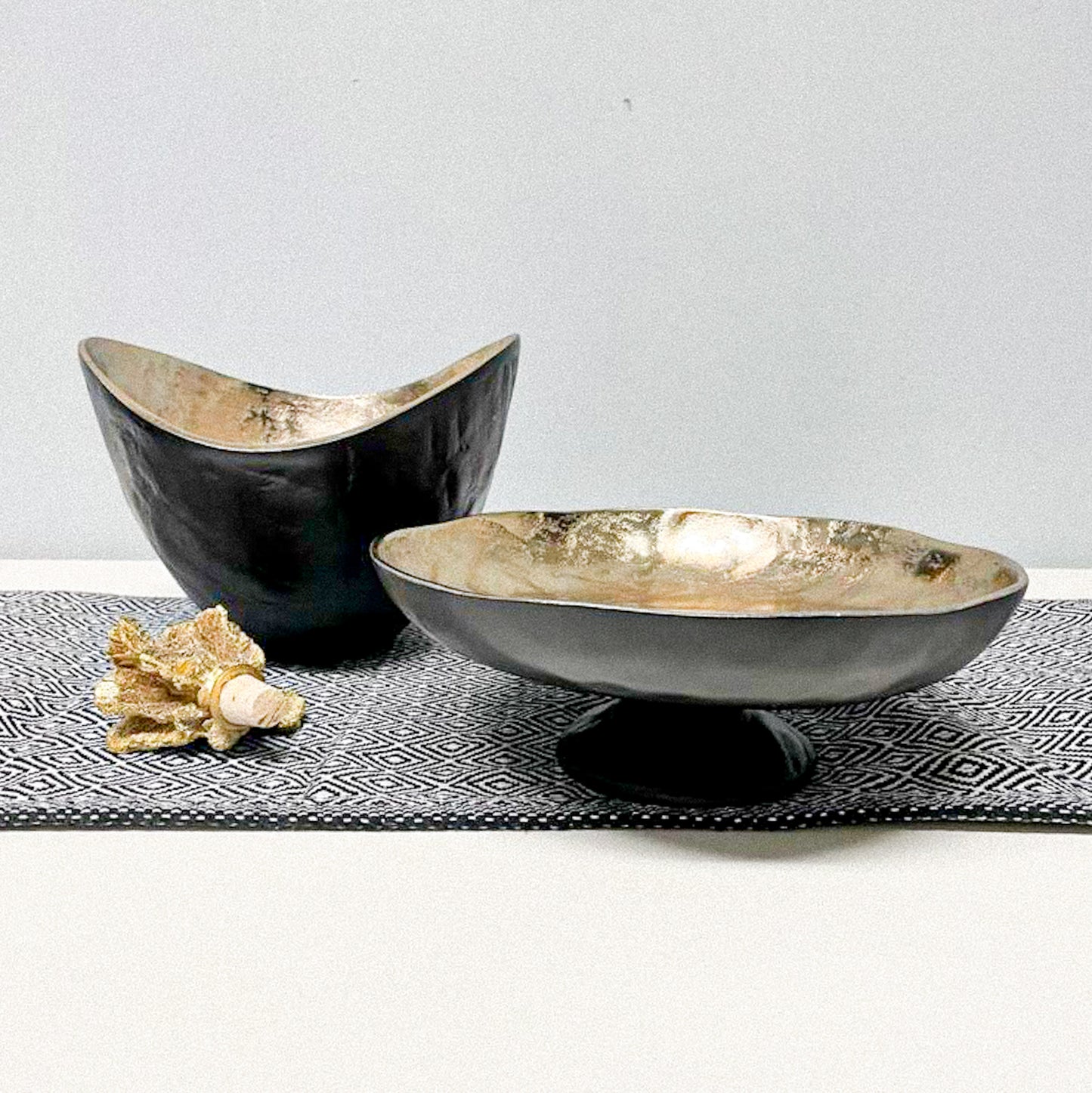 Dexter Gold and Black Bowl